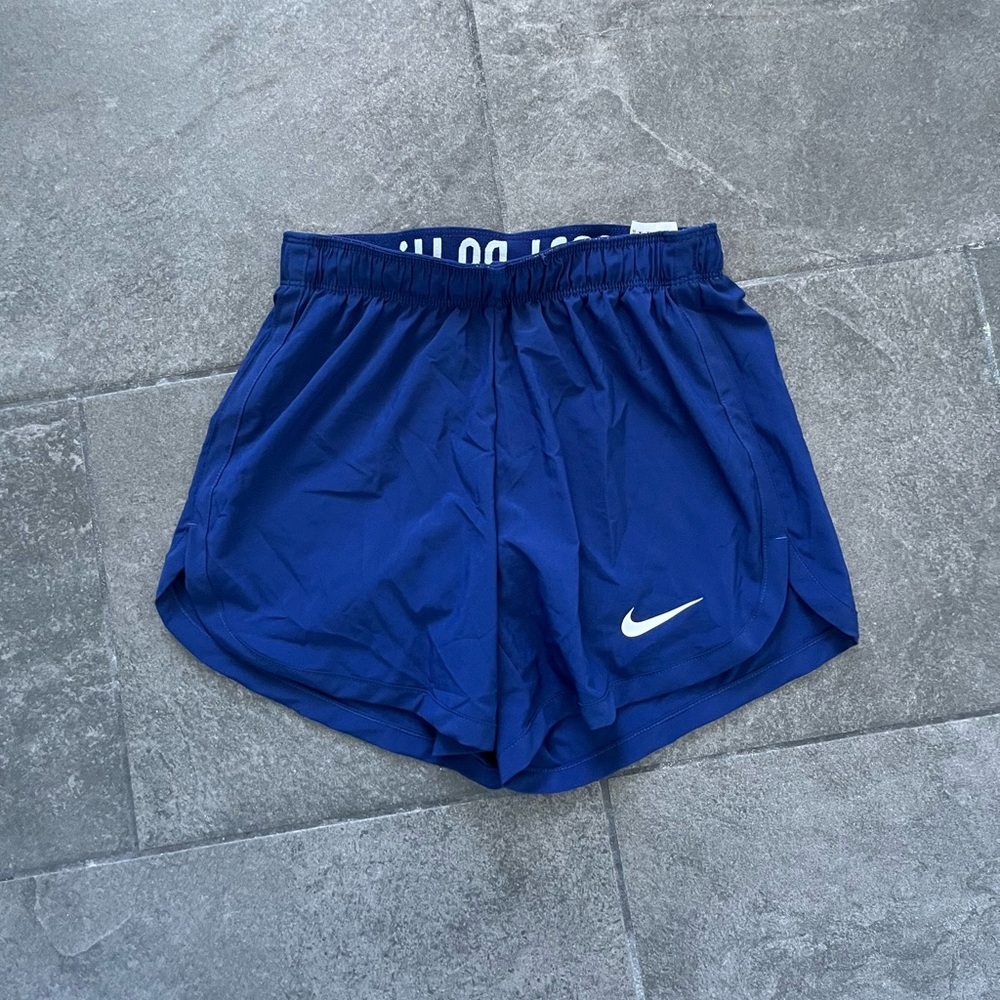 Royal Blue Nike Athletic Shorts with Built in Spandex
